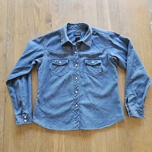 Vintage Patagonia Rythm women's hemp denim shirt size M